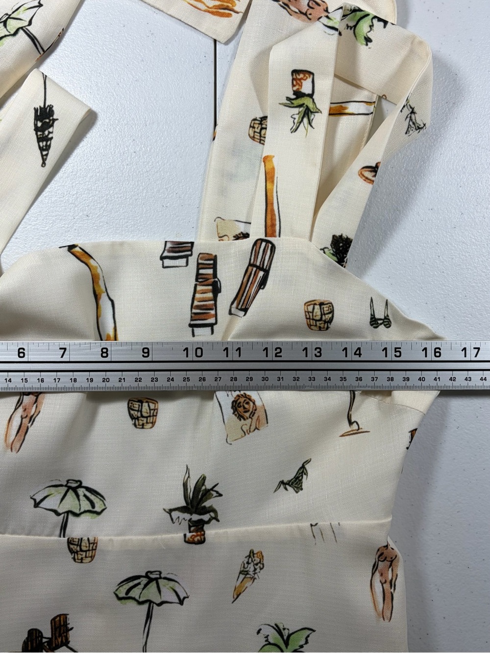 NEW Commense Tropical Print Knotted Maxi Dress (M) - Picture 8 of 12